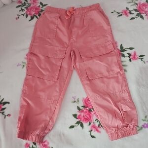 SHEIN Pink Sweatpants Relaxed Fit Elastic Waist
